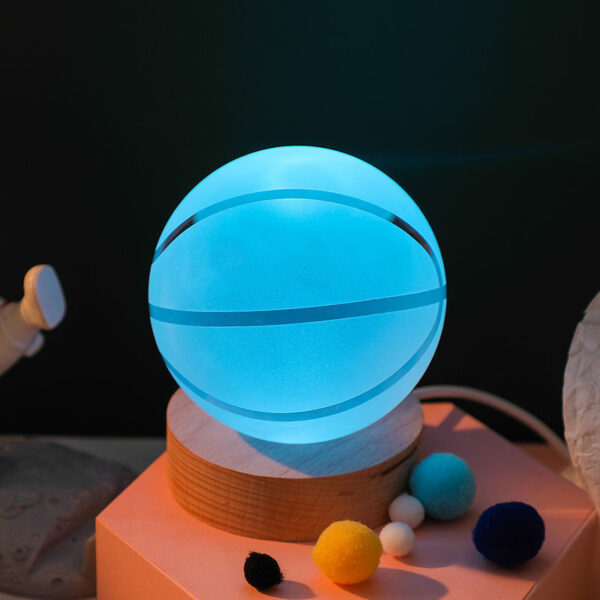 Wholesale Night Lamp 3d Interior Crystal Ornament Small 3d Galaxy Crystal Ball Night Light - Image 4